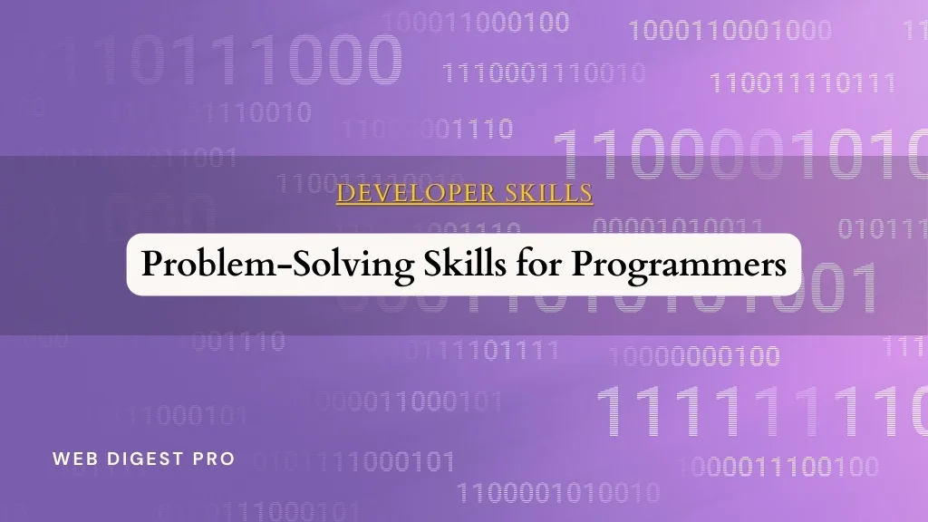Problem Solving Skills for Programmers