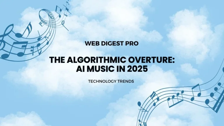 The Algorithmic Overture: AI Music in 2025
